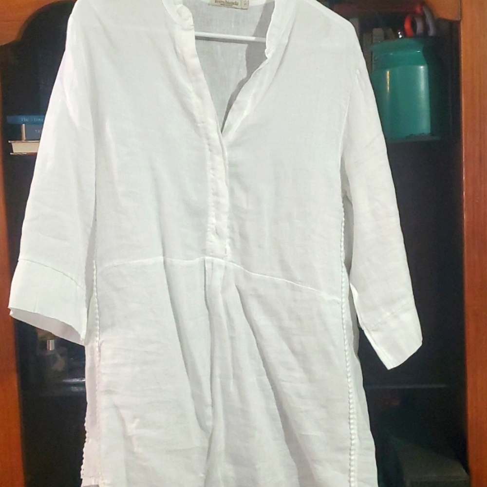 Never worn, removed tags, white tunic